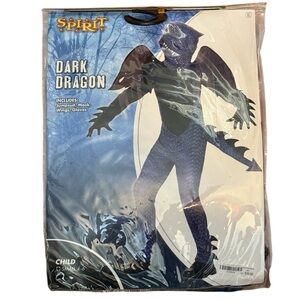 Spirit of Halloween Dark Dragon Halloween Costume Child Size Small (4-6)